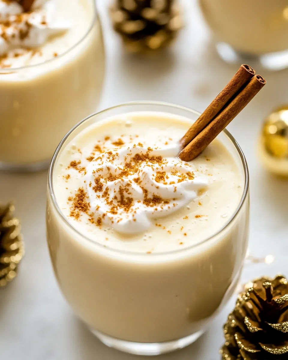 Crockpot Eggnog