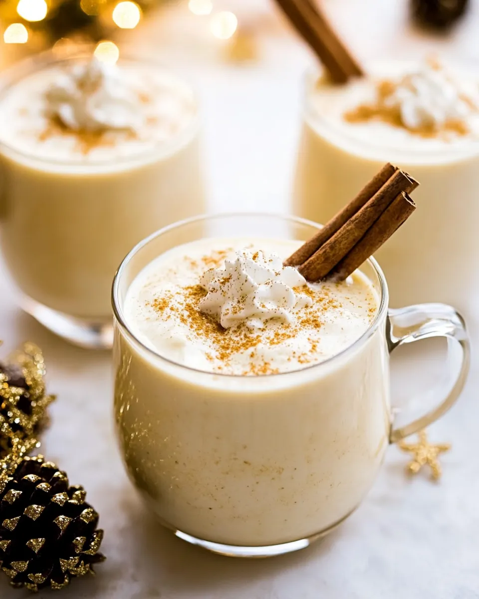 Crockpot Eggnog