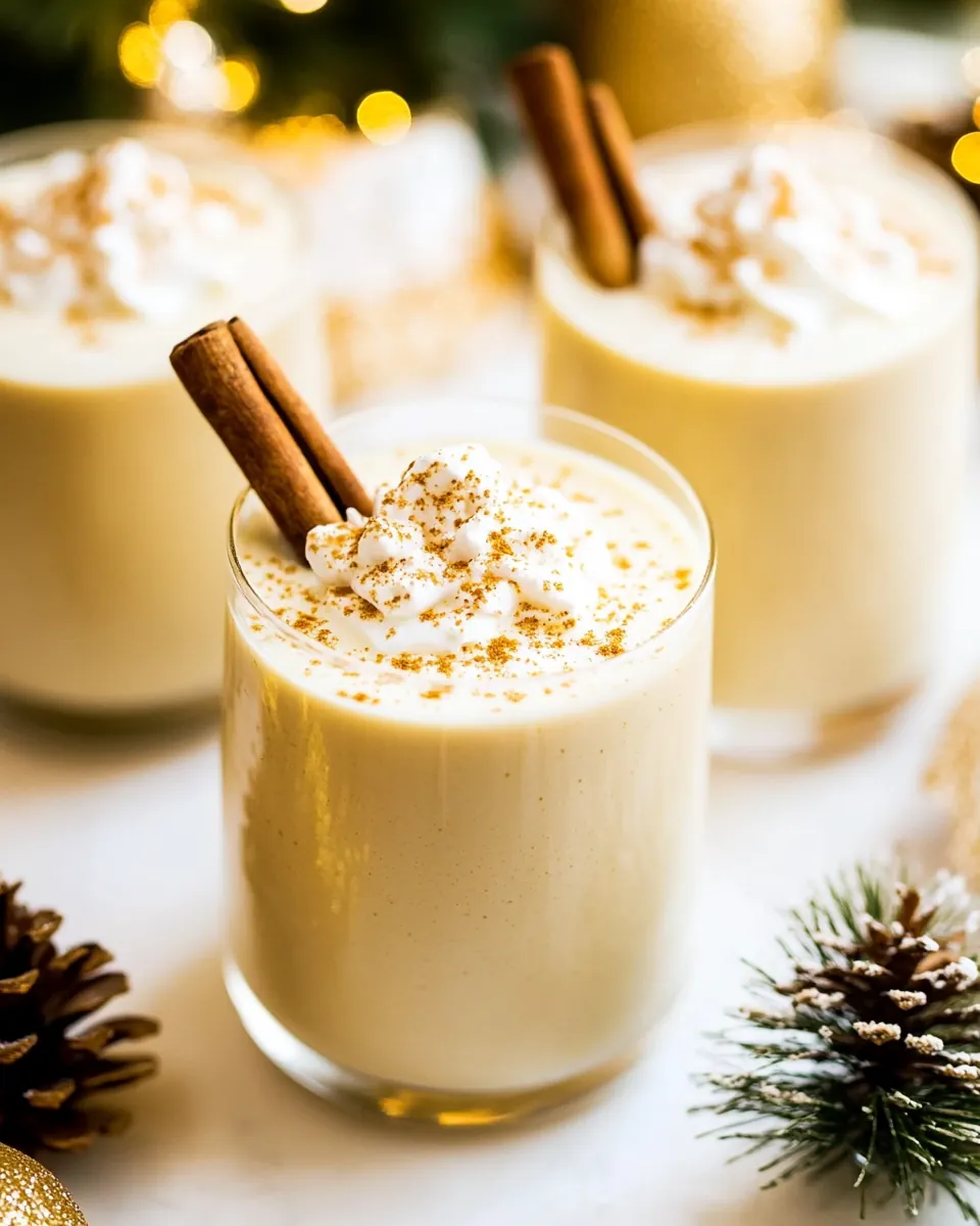 Crockpot Eggnog