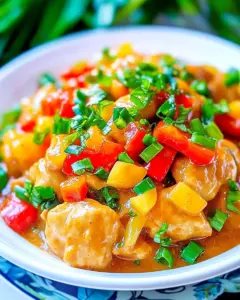 Crockpot Hawaiian Chicken