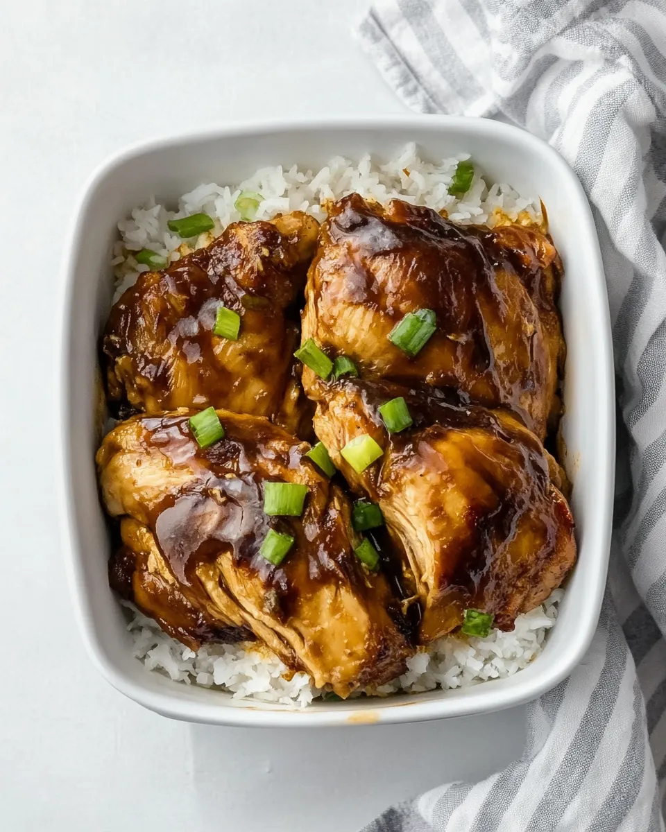 Crockpot Huli Huli Chicken