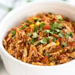 Crockpot Mexican Shredded Chicken