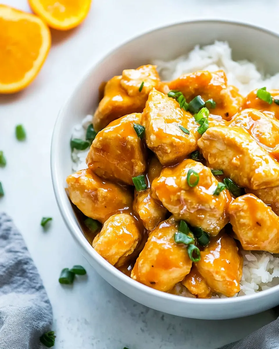 Crockpot Orange Chicken
