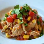 Crockpot Salsa Chicken