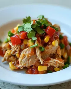 Crockpot Salsa Chicken