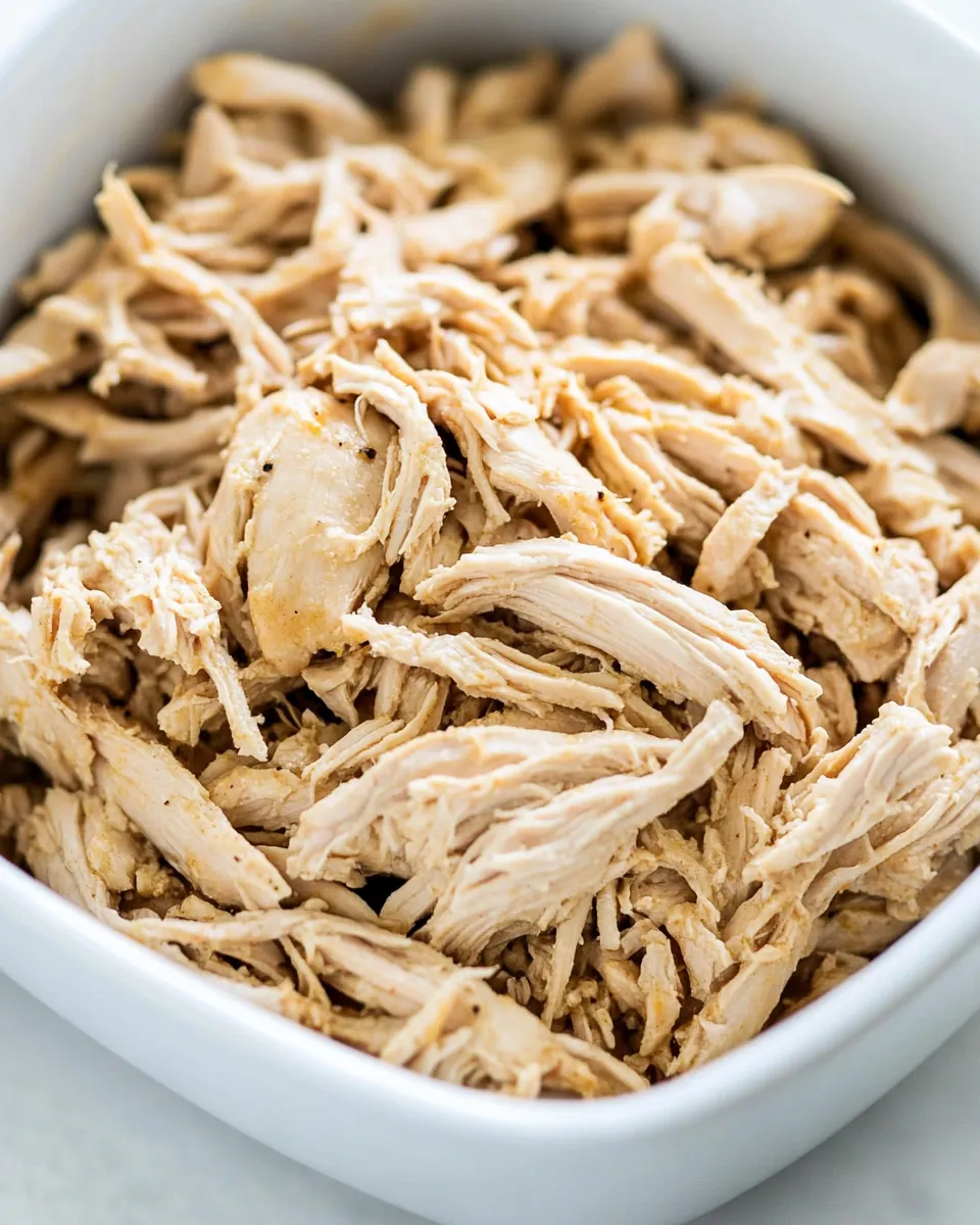 Crockpot Shredded Chicken