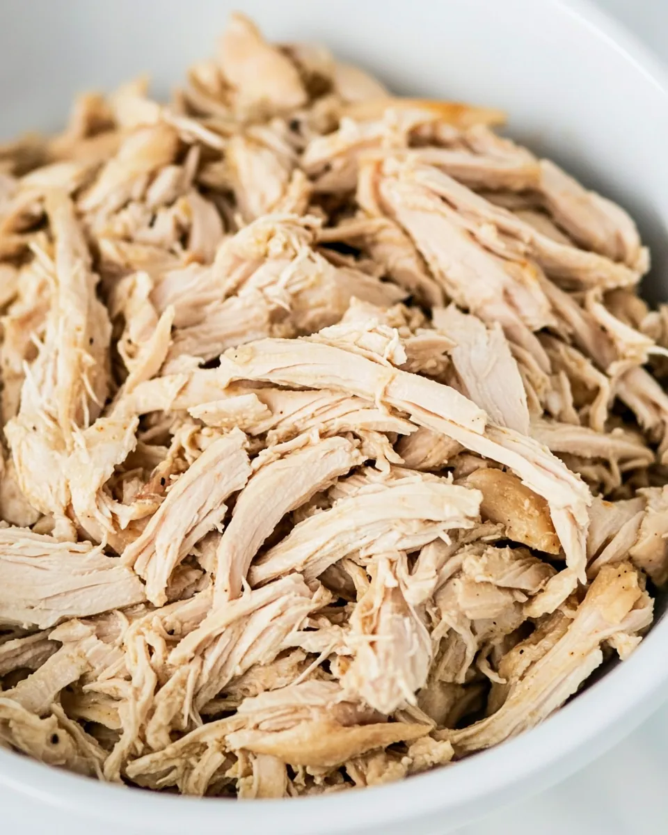Crockpot Shredded Chicken