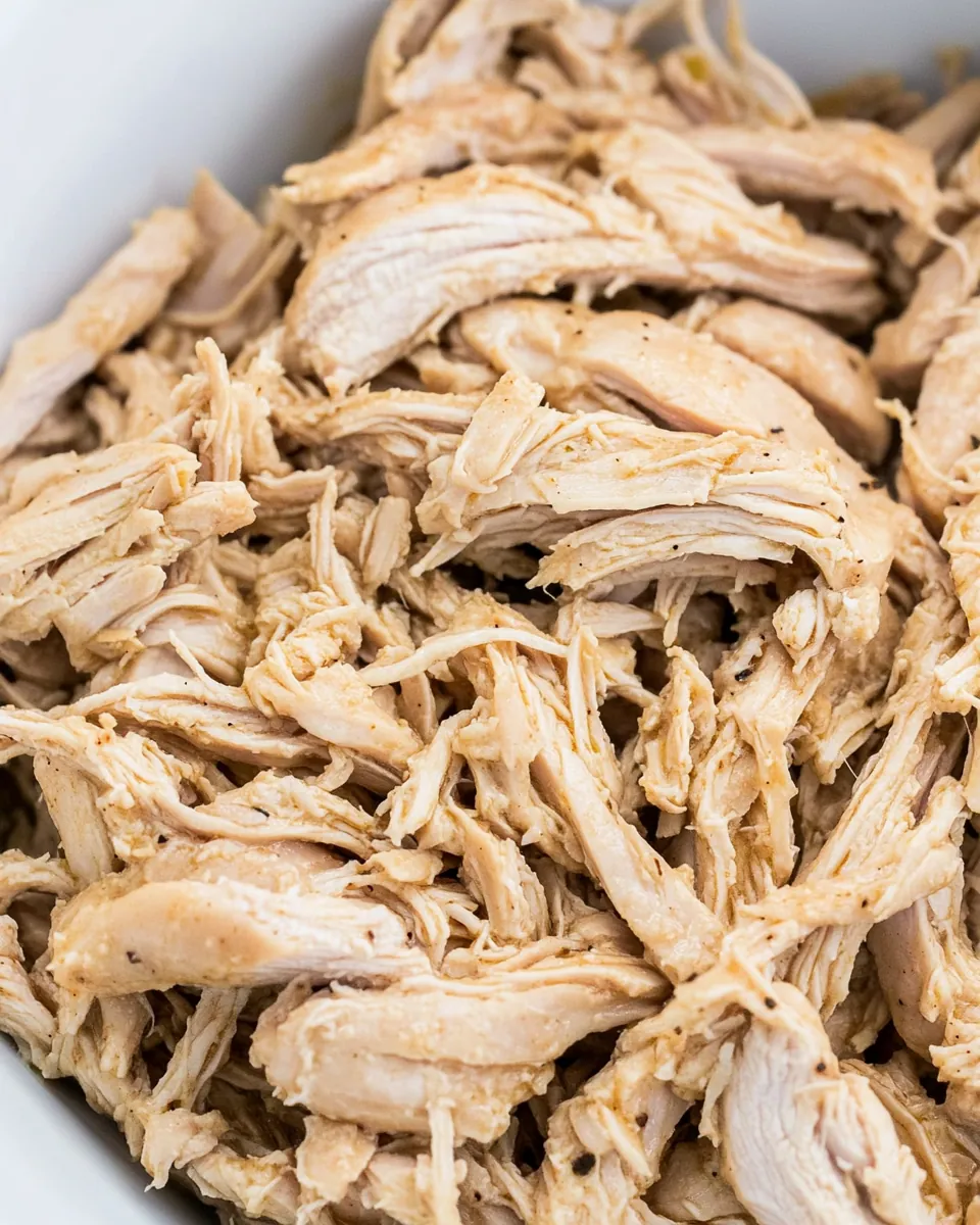 Crockpot Shredded Chicken
