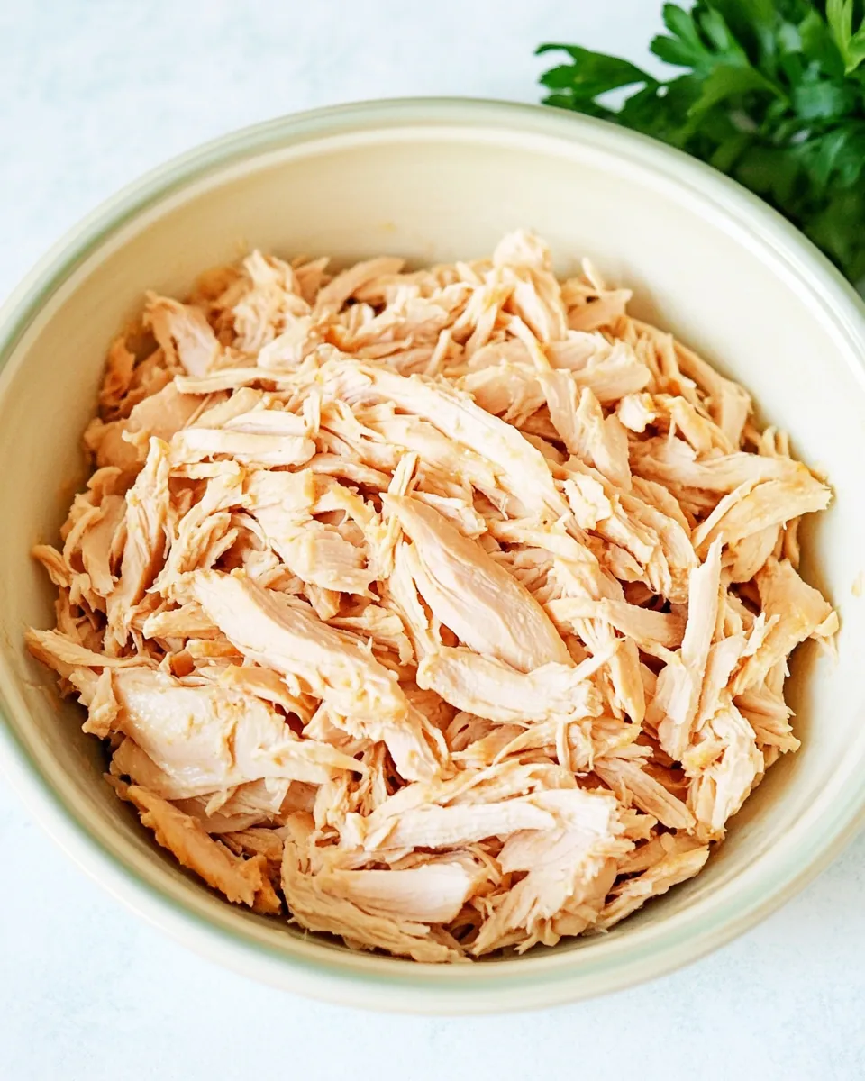Crockpot Shredded Chicken