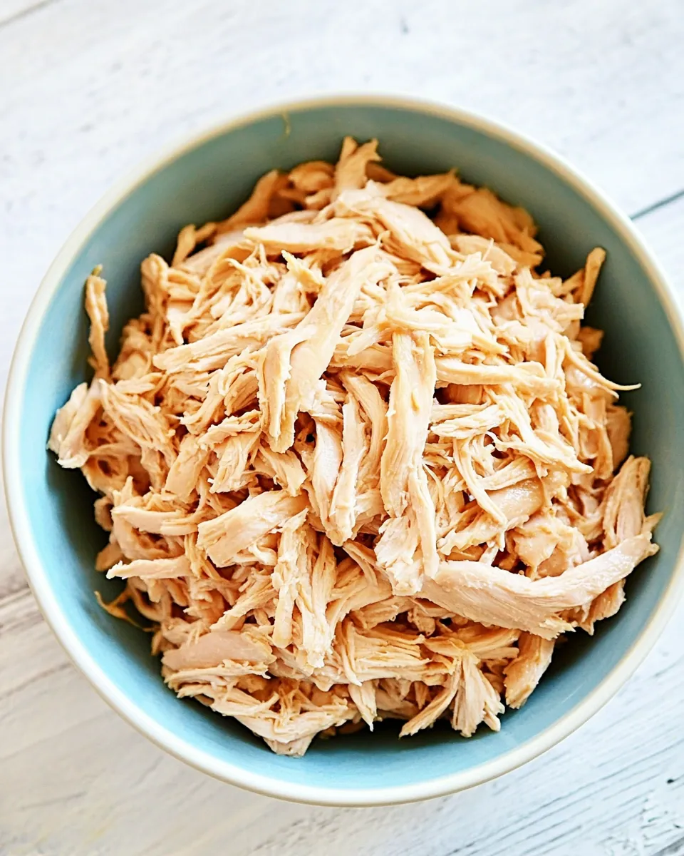 Crockpot Shredded Chicken