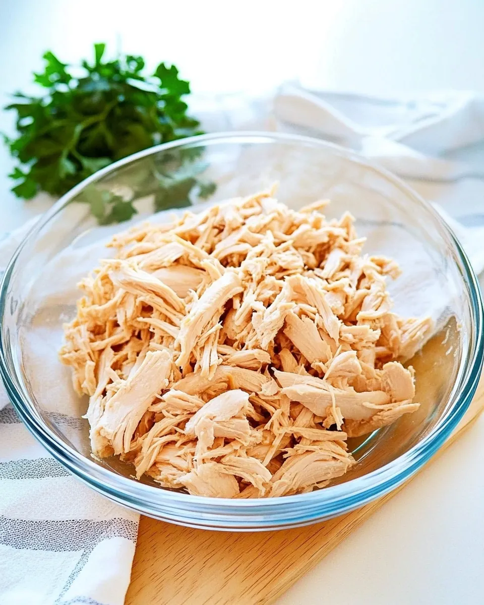 Crockpot Shredded Chicken