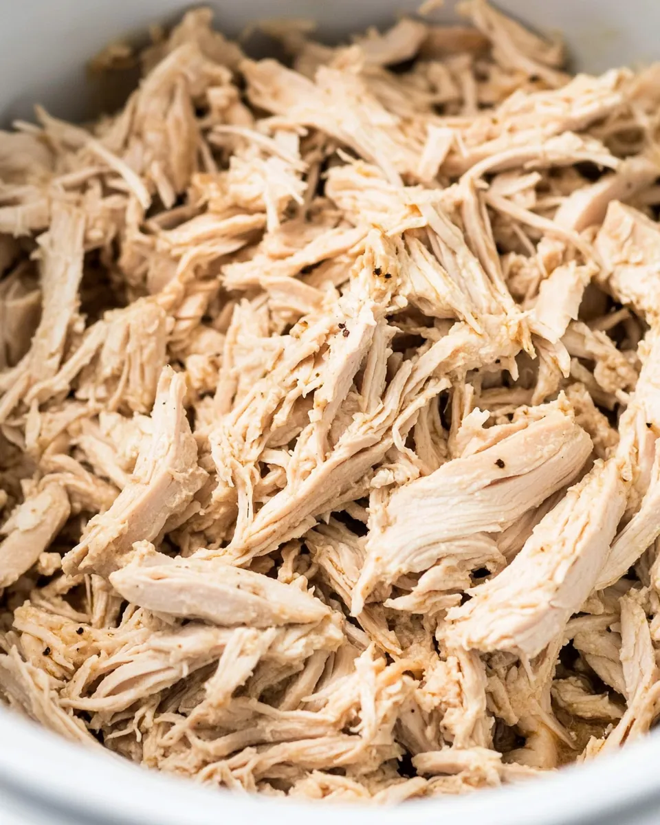 Crockpot Shredded Chicken