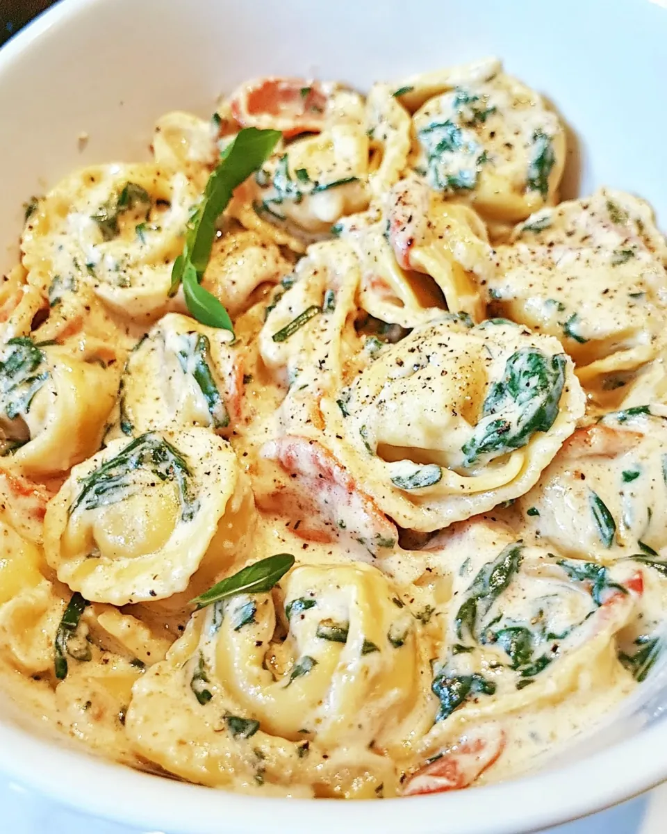 Crockpot Tortellini