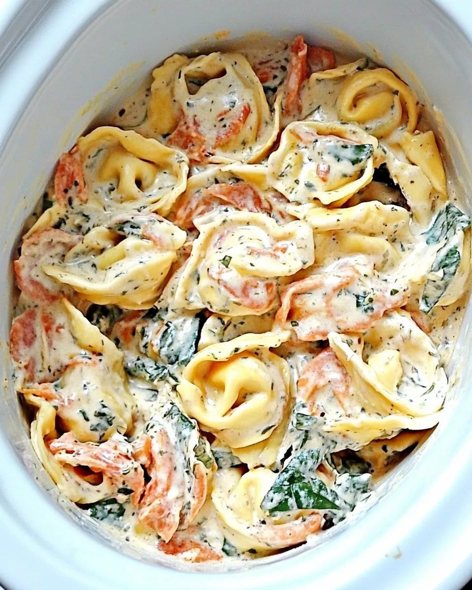 Crockpot Tortellini