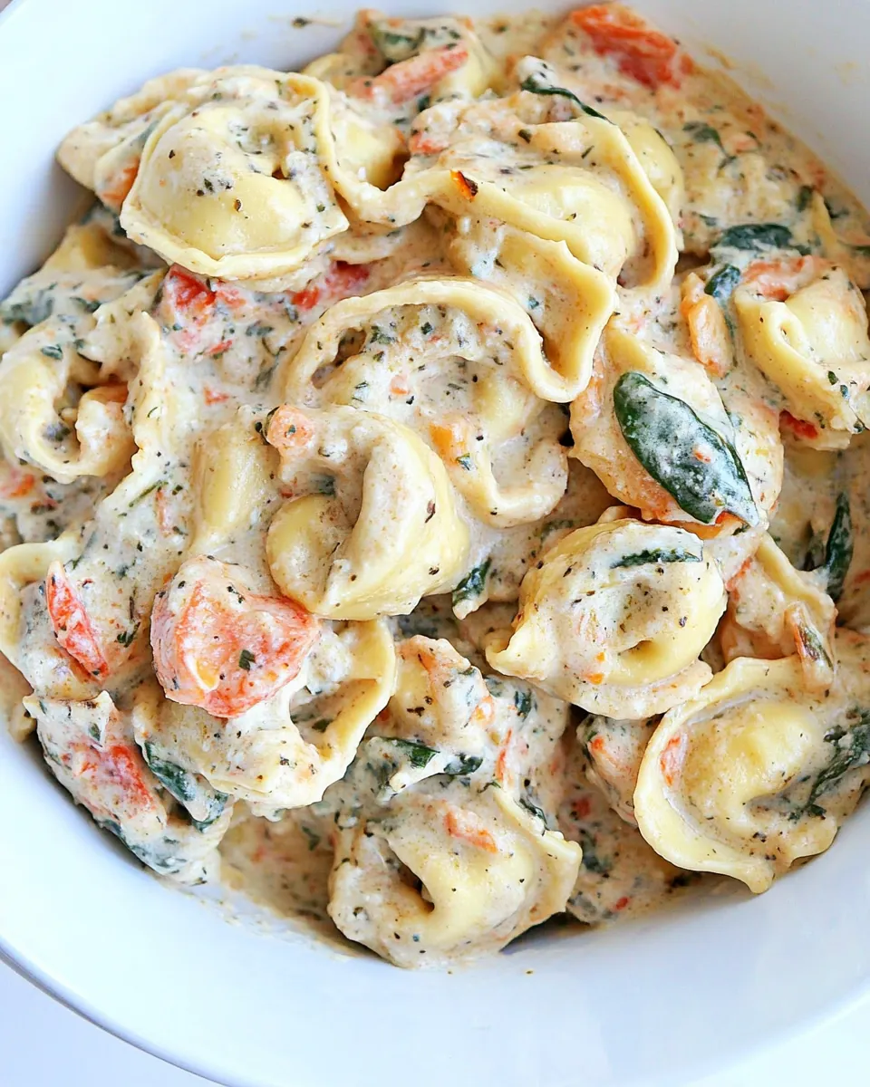 Crockpot Tortellini
