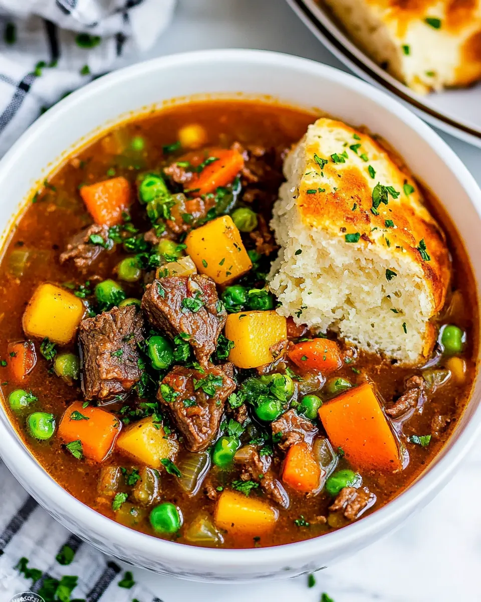 Crockpot Vegetable Beef Soup