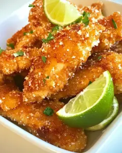 Crunchy Honey Lime Chicken