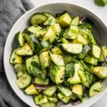 Cucumber Avocado Salad