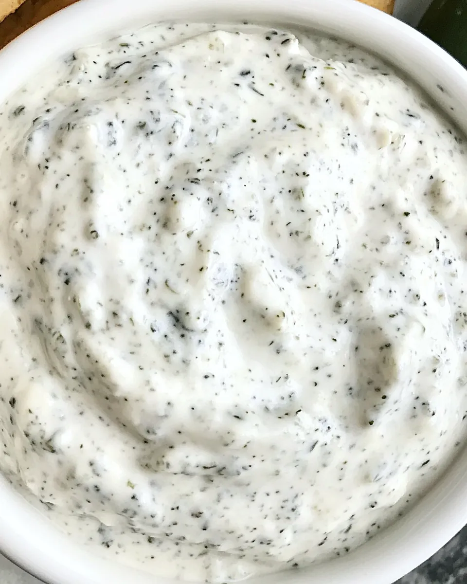 Cucumber Dip Recipe