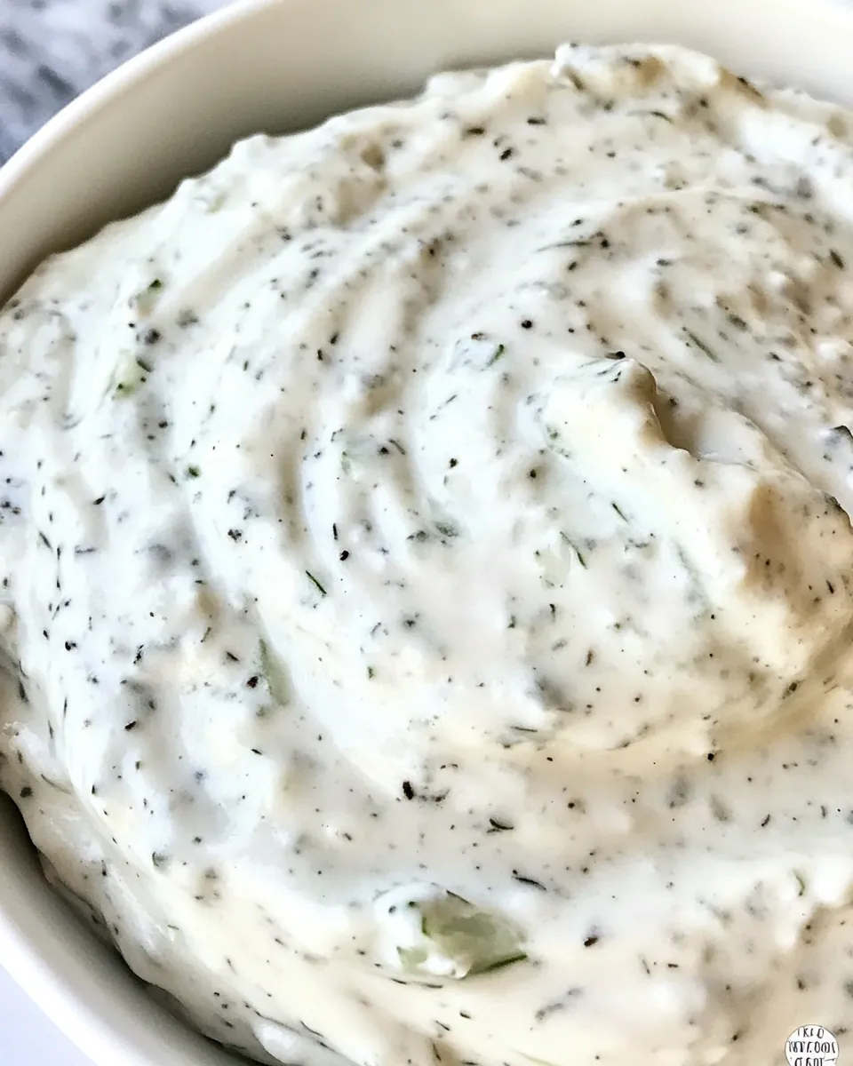 Cucumber Dip Recipe