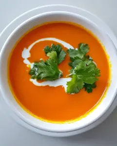 Curried Carrot and Ginger Soup