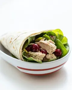 Curried Chicken Salad Lunch Wrap