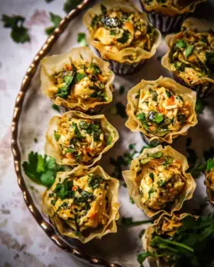 Curried Chicken Salad Phyllo Cups