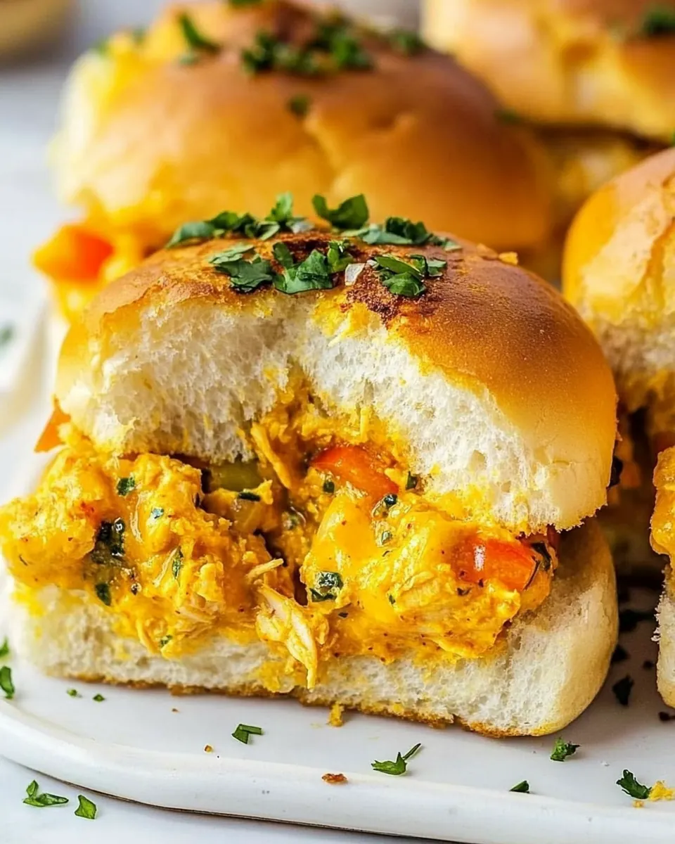 Curried Chicken Sliders