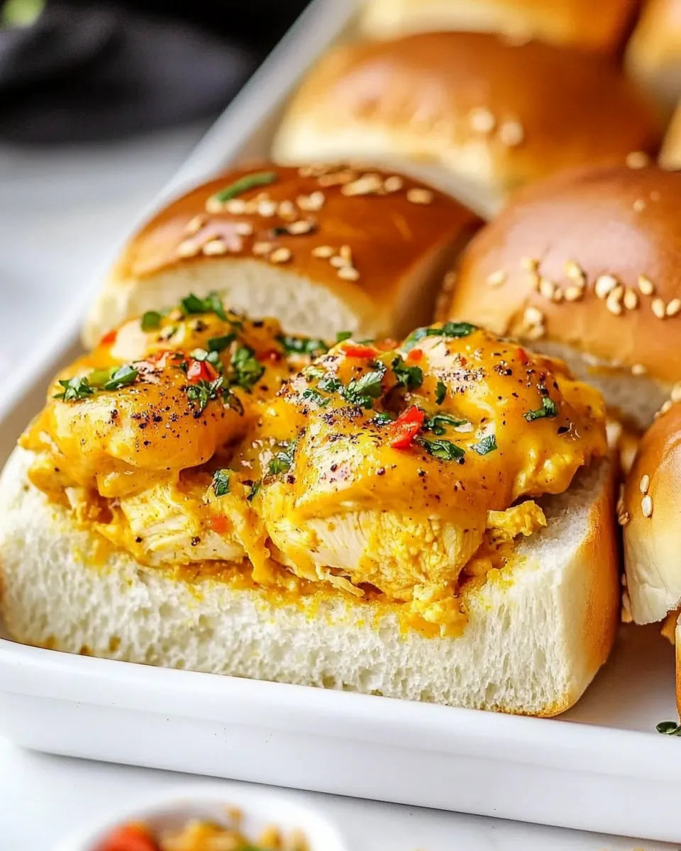 Curried Chicken Sliders