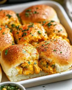 Curried Chicken Sliders