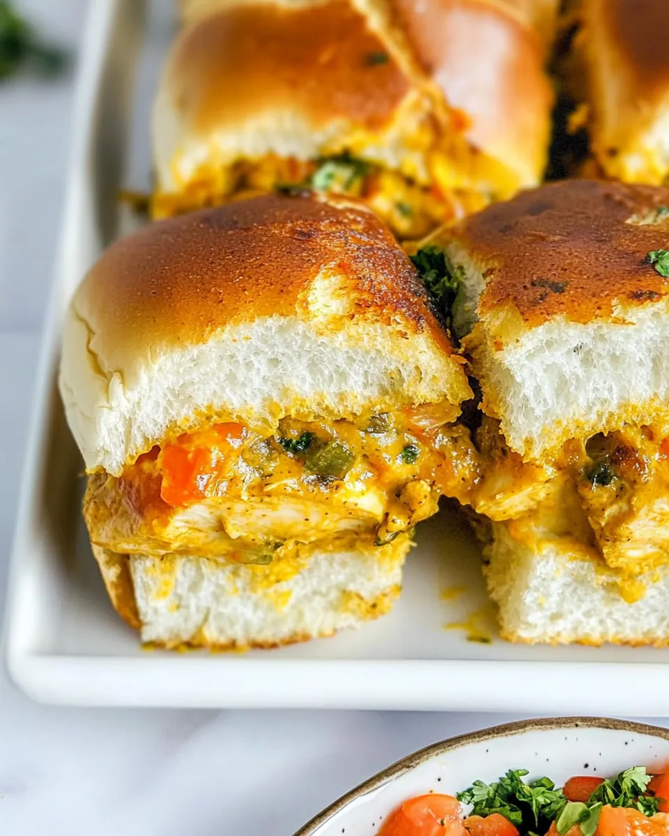 Curried Chicken Sliders