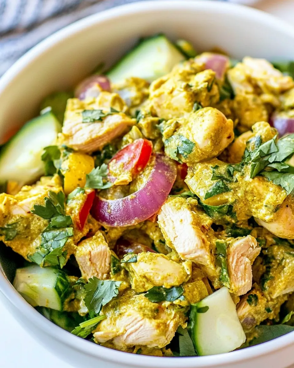 Curry Chicken Salad