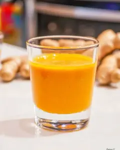 DIY Ginger Turmeric Shots