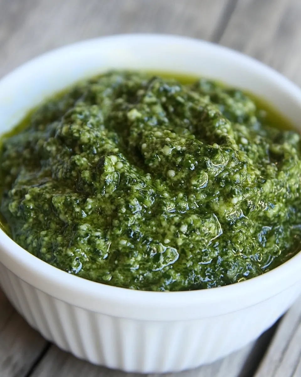 Dandelion Pesto