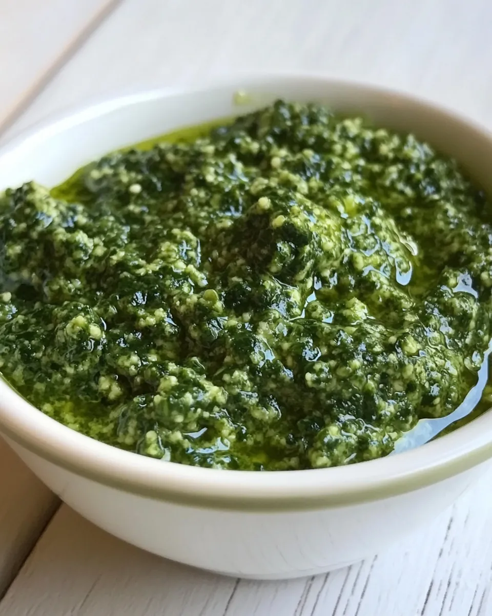 Dandelion Pesto