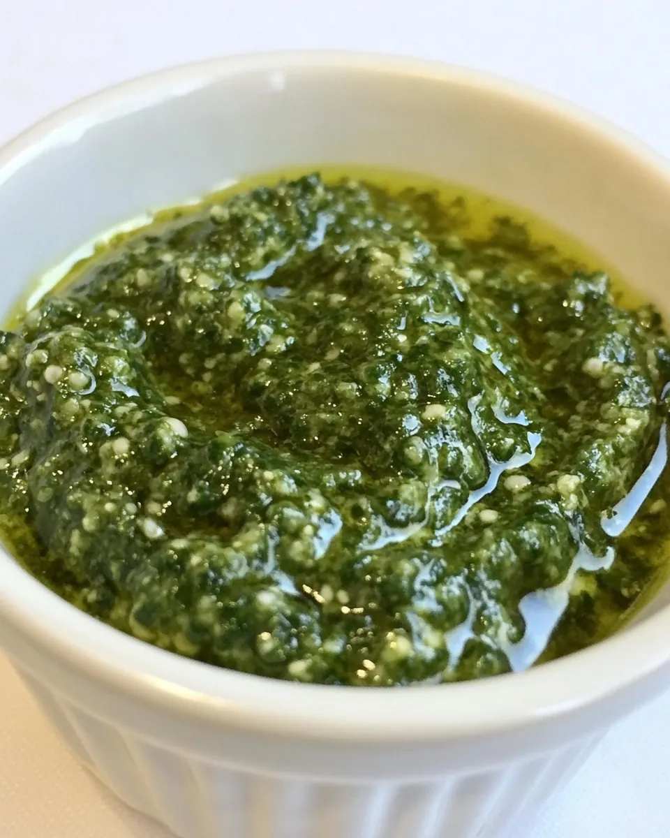 Dandelion Pesto