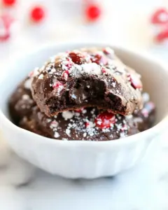 Deep Dish Chocolate Truffle Cookies