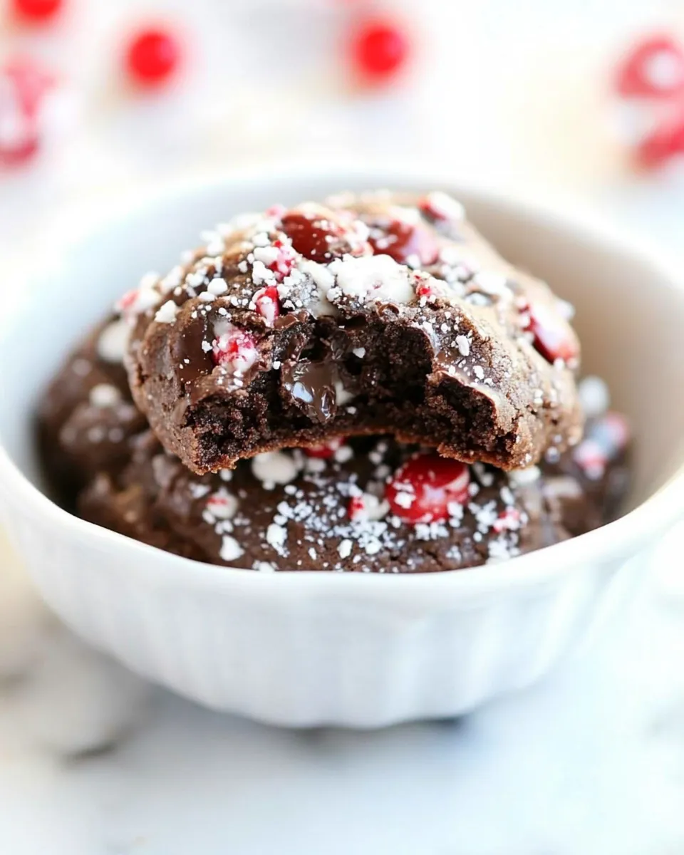 Deep Dish Chocolate Truffle Cookies