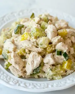 Dill Pickle Chicken Salad