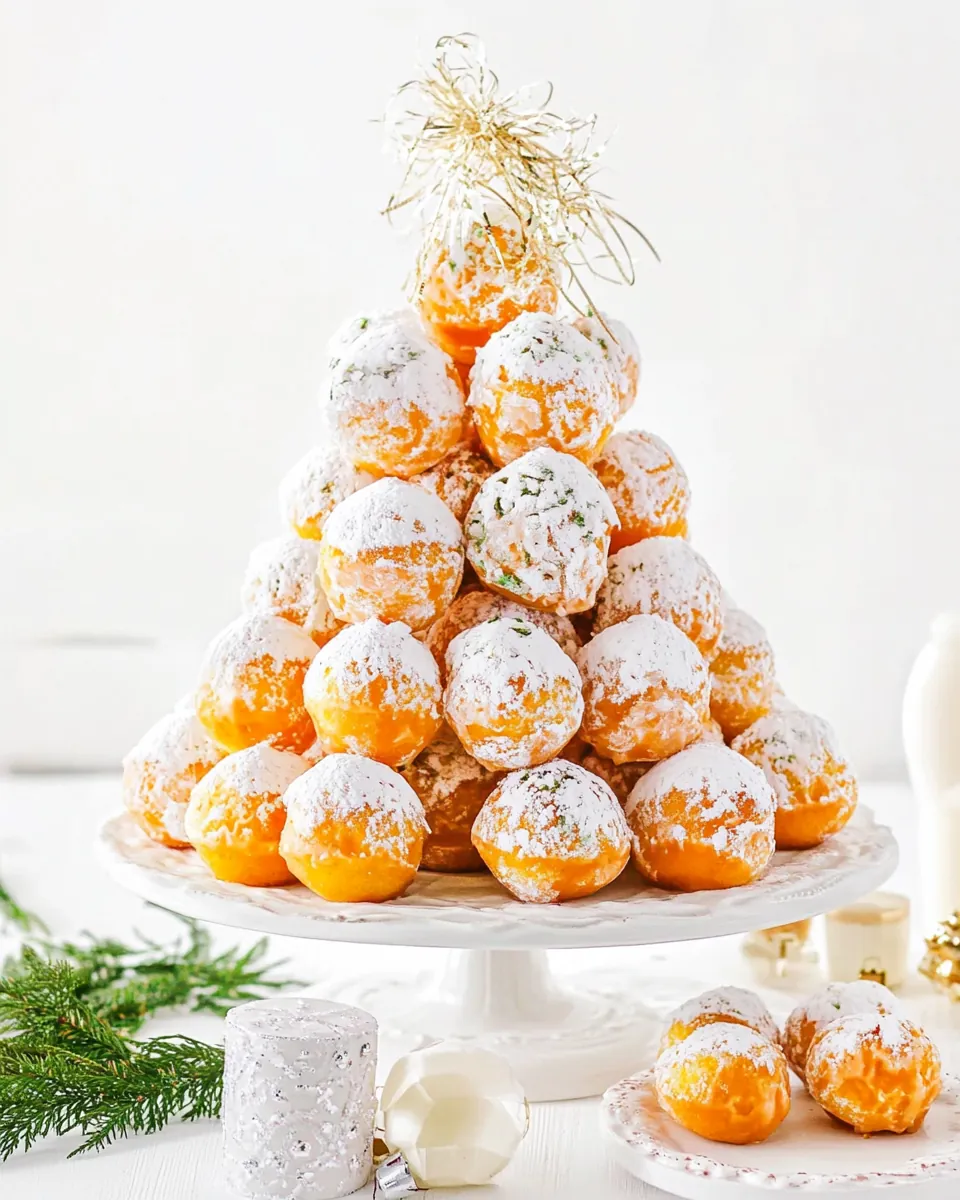 Donut Hole Christmas Tree