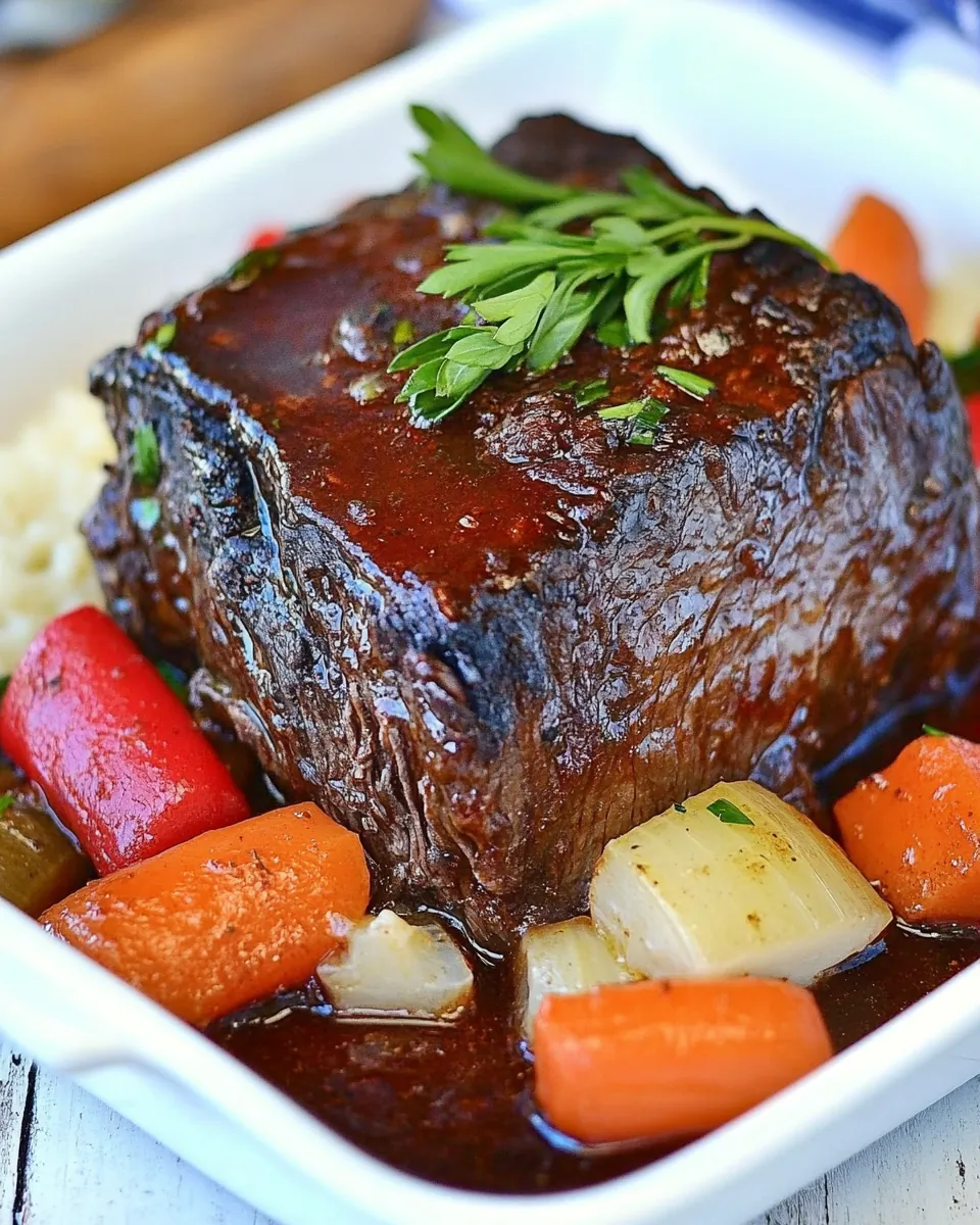 Dr Pepper Pot Roast