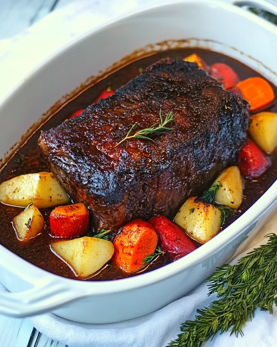 Dr Pepper Pot Roast