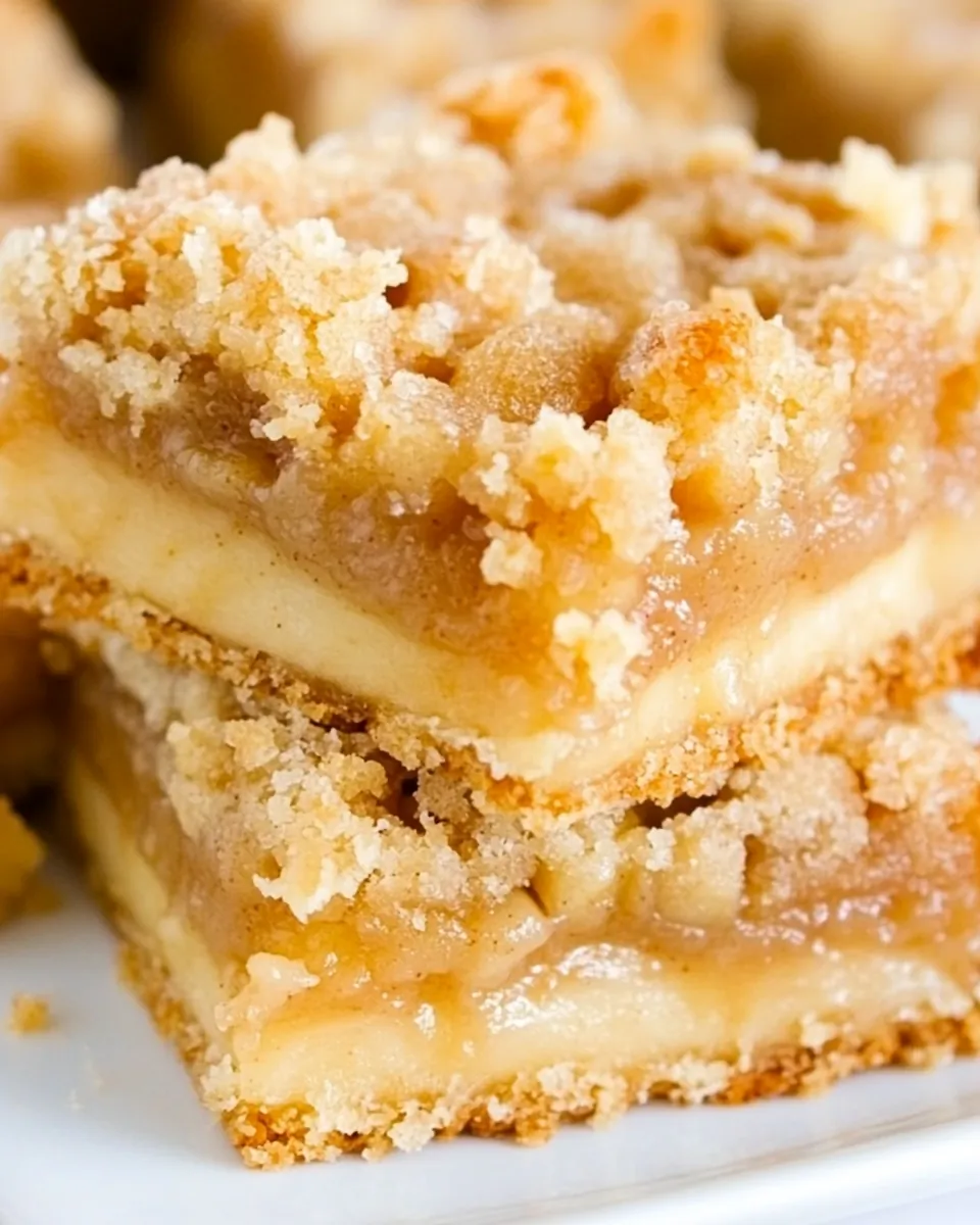 Dutch Apple Pie Bars