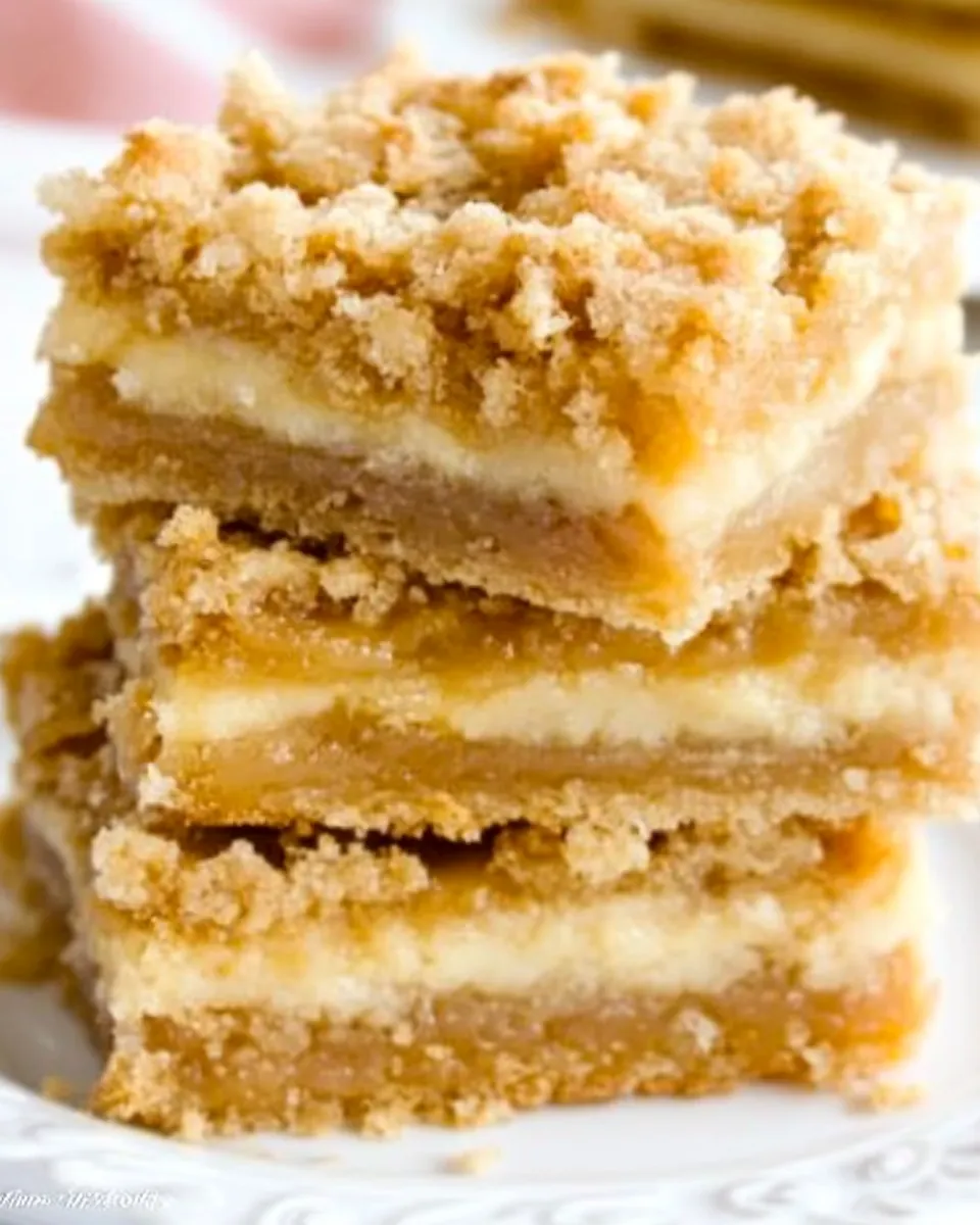 Dutch Apple Pie Bars
