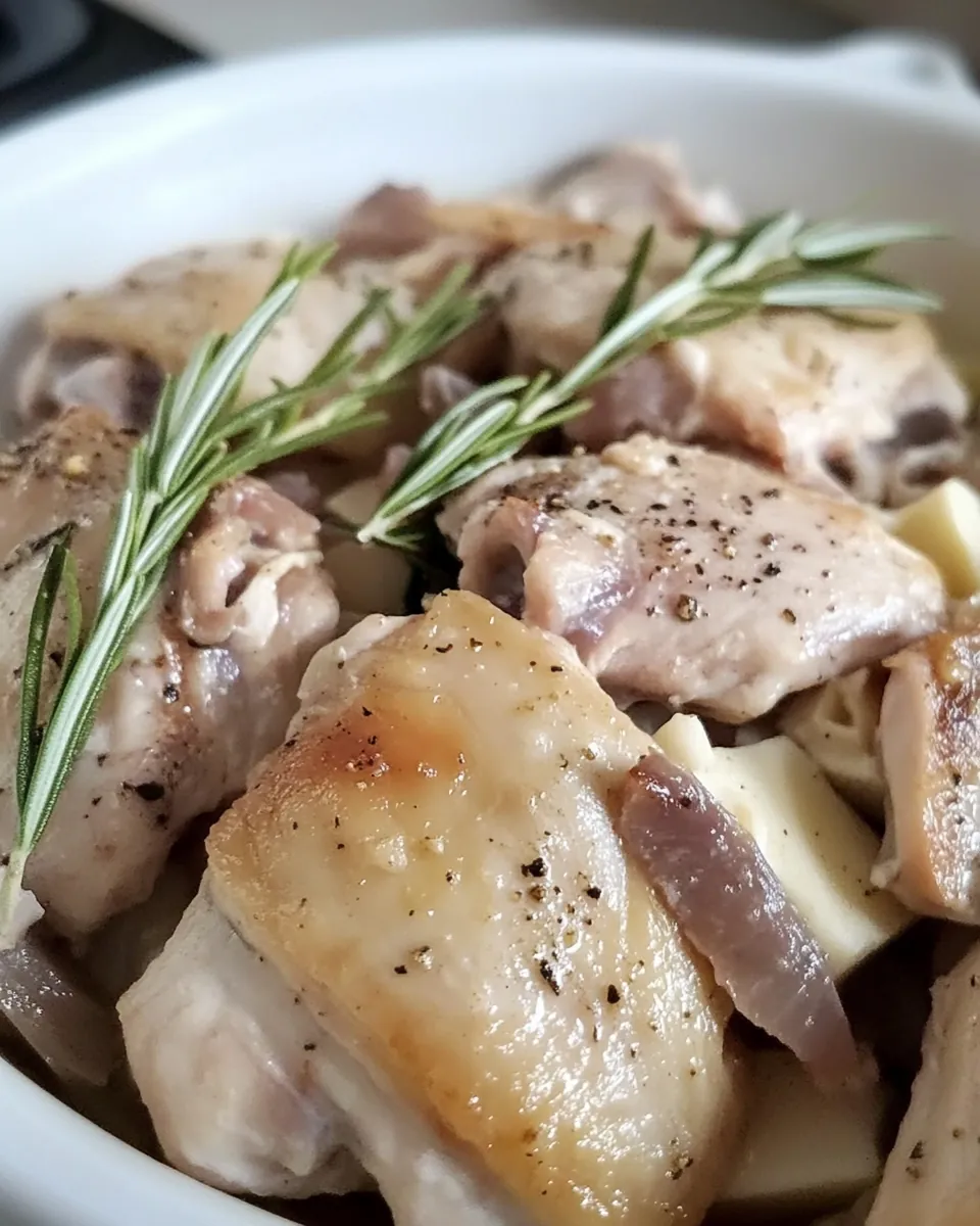 Dutch Oven Chicken Thighs