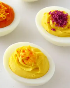 Dye Free Deviled Eggs
