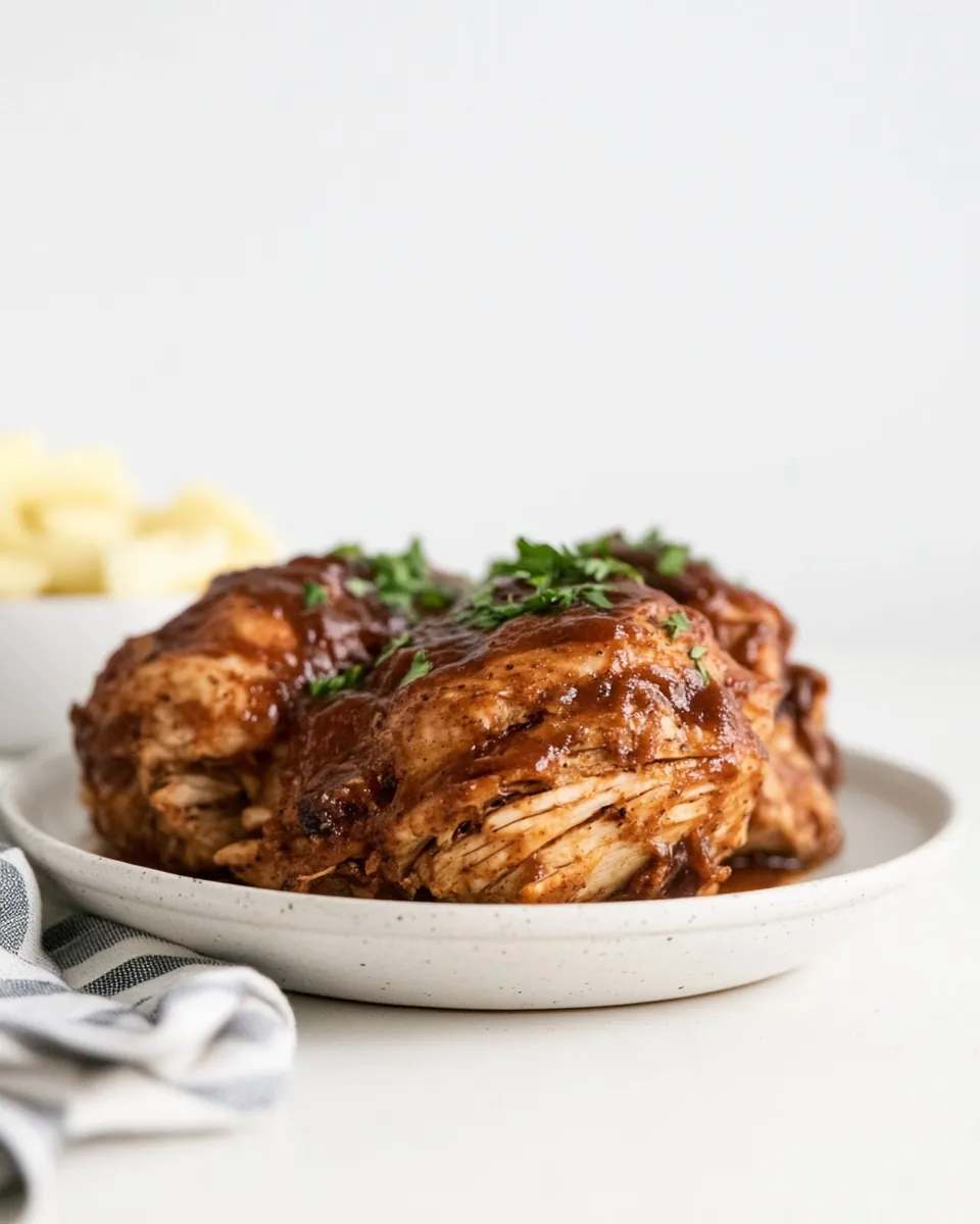 Easiest Instant Pot BBQ Chicken