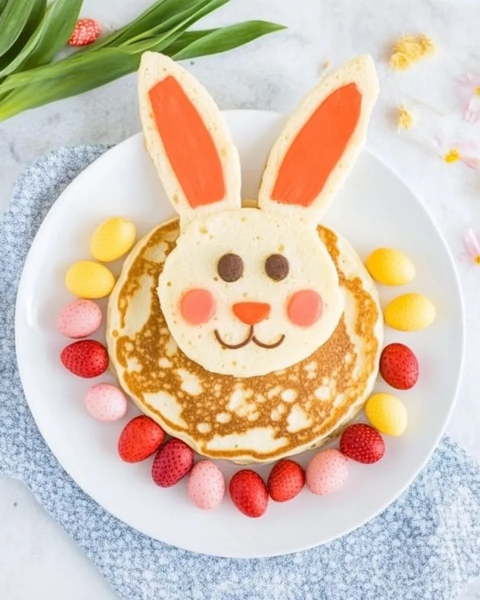 Easter Bunny Pancakes
