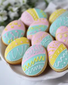 Easter Egg Sugar Cookies