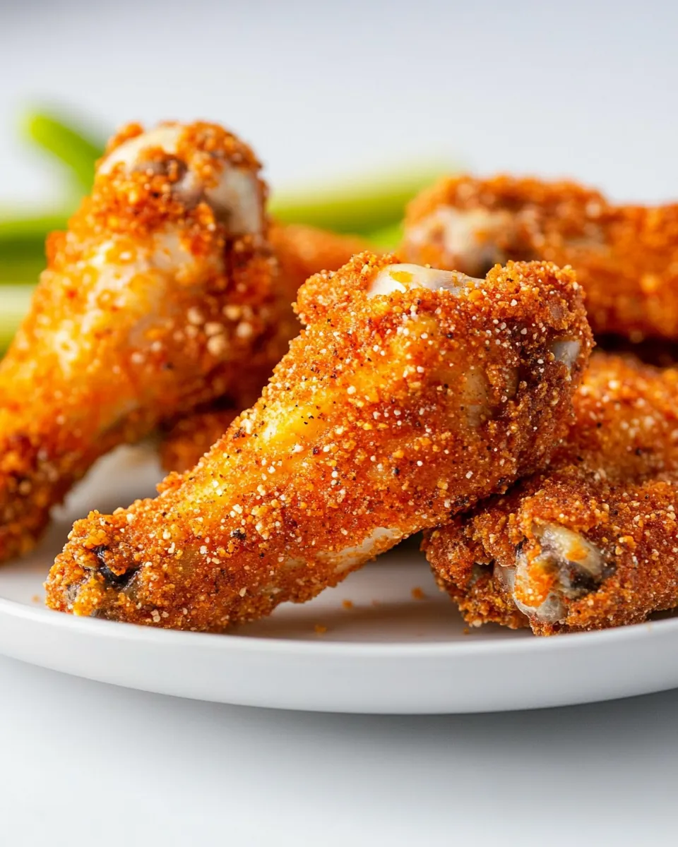 Easy Air Fryer Breaded Chicken Wings